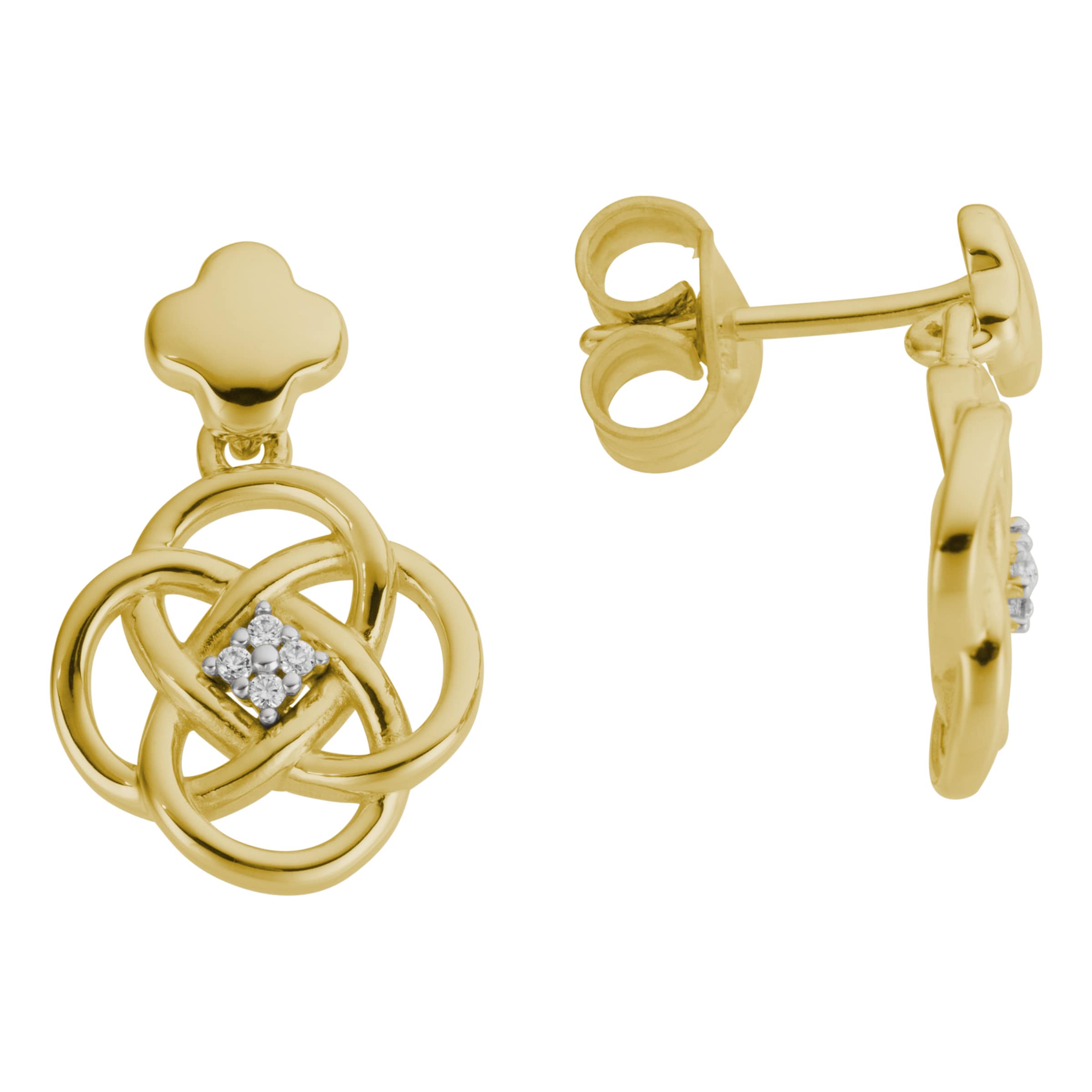 FIRETTI Earrings in Gold: front