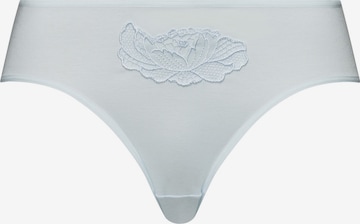 Slip ' Anne ' Hanro en bleu : devant