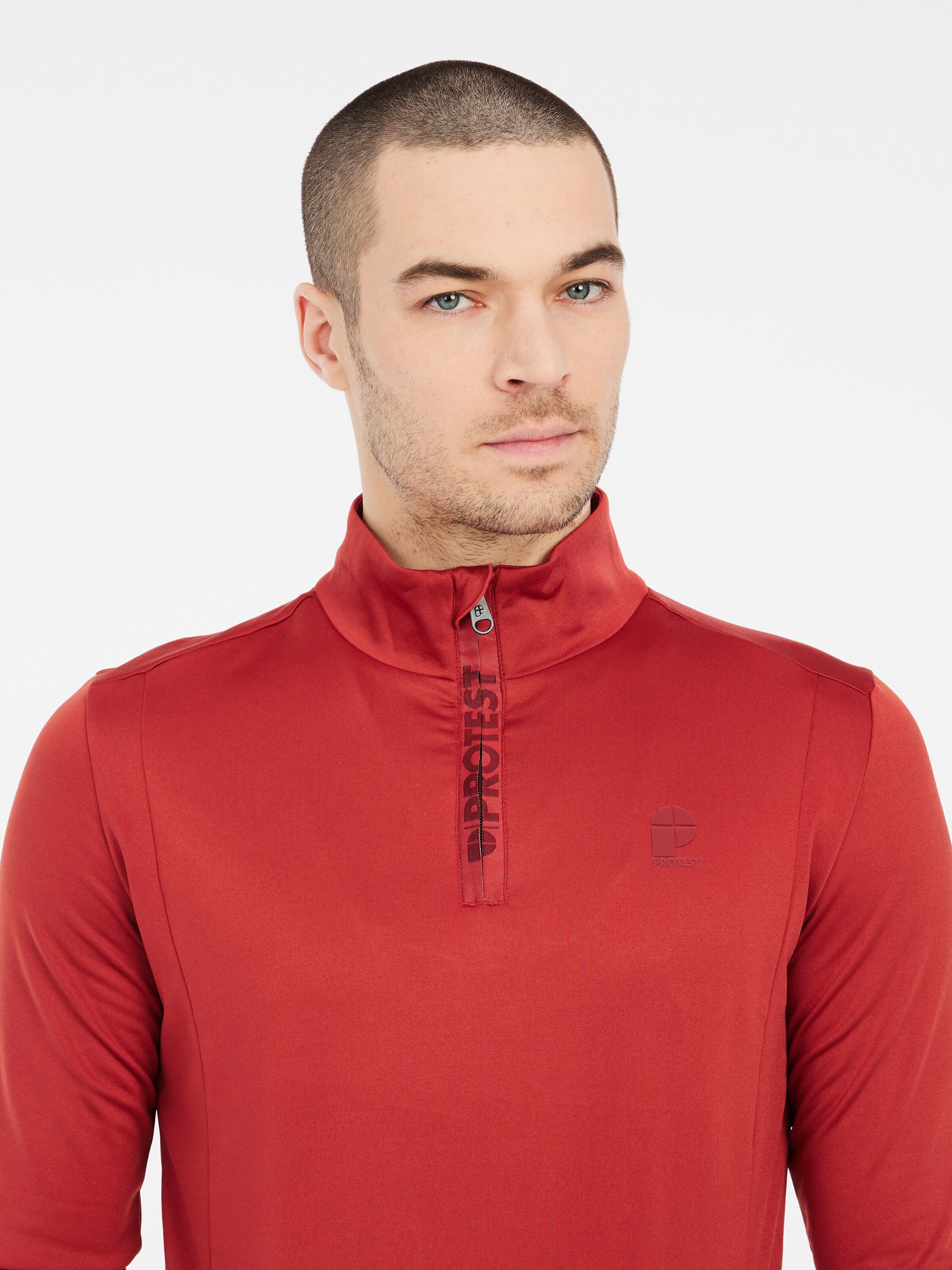 PROTEST Sportsweatshirt 'REWILL' in Rood