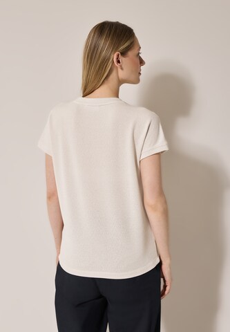 CECIL Strukturshirt mit Knöpfen in Beige
