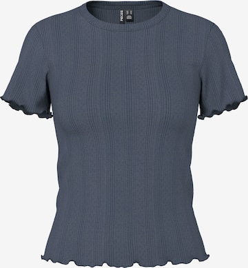 Maglietta di PIECES in blu: frontale