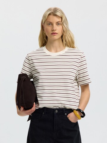 SELECTED Shirt in White: front