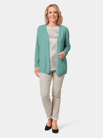 Goldner Knit Cardigan in Green