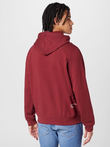 LACOSTE - Sweatshirt em vermelho