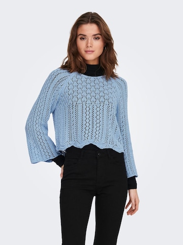 ONLY Sweter 'Nola' w kolorze niebieski: przód