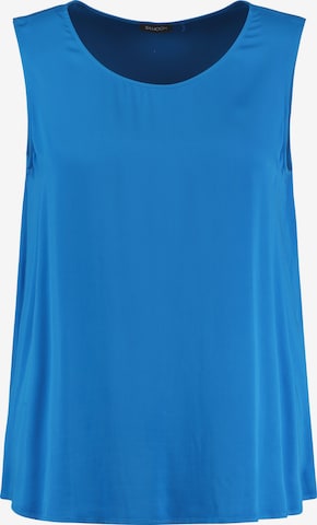 SAMOON - Blusa em azul: frente