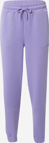 ONLY PLAY Zwężany krój Spodnie sportowe 'SERENA' w kolorze fioletowy: przód