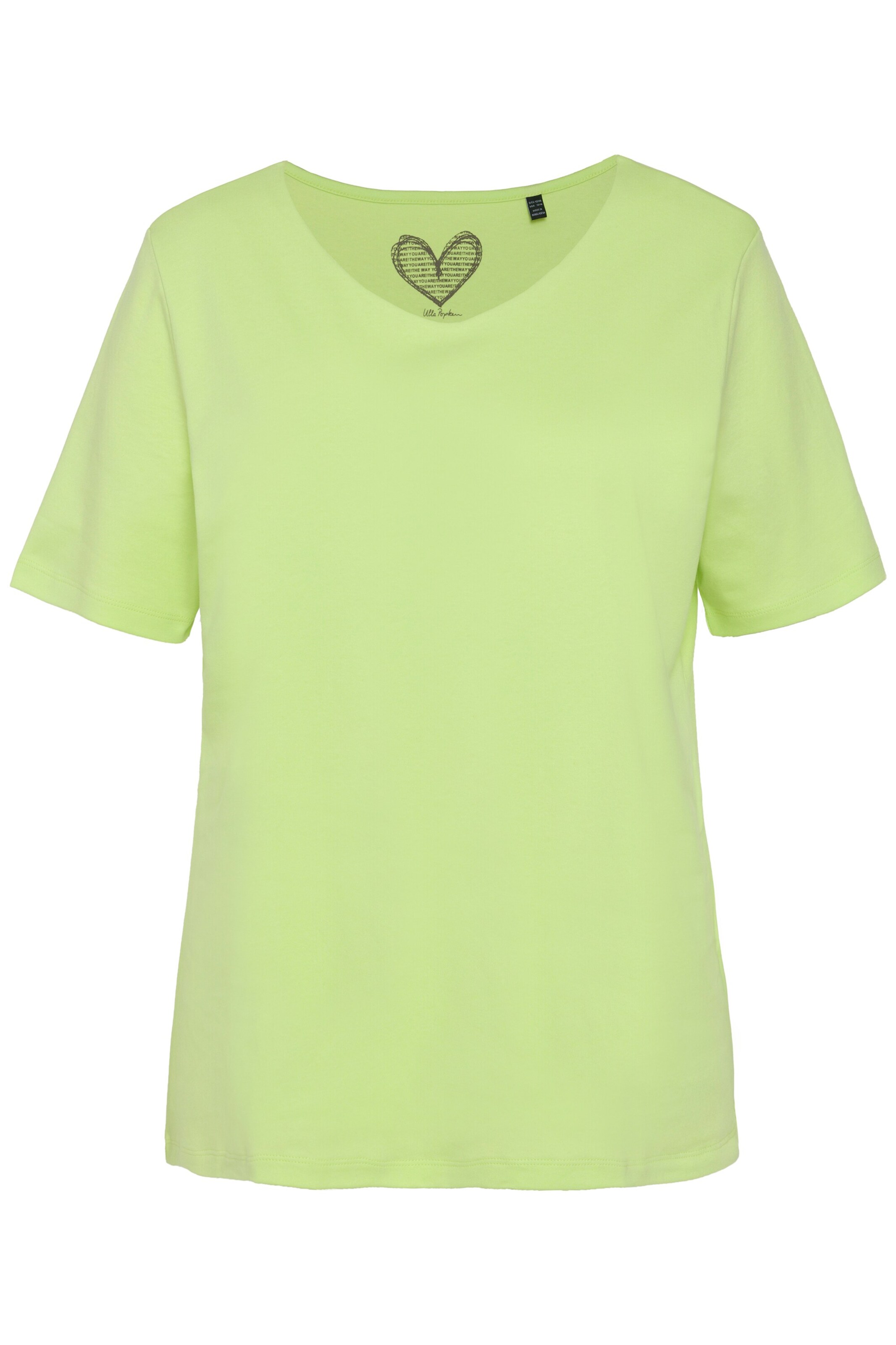 Ulla Popken Shirt in Groen: voorkant