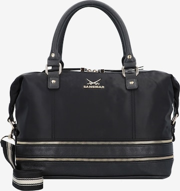 SANSIBAR Handbag in Black: front