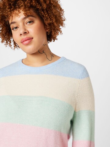 ONLY Carmakoma Sweater 'DARIA' in Blue
