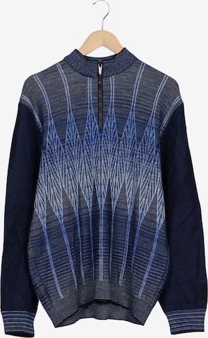 Carlo Colucci Pullover L-XL in Blau: Vorderseite