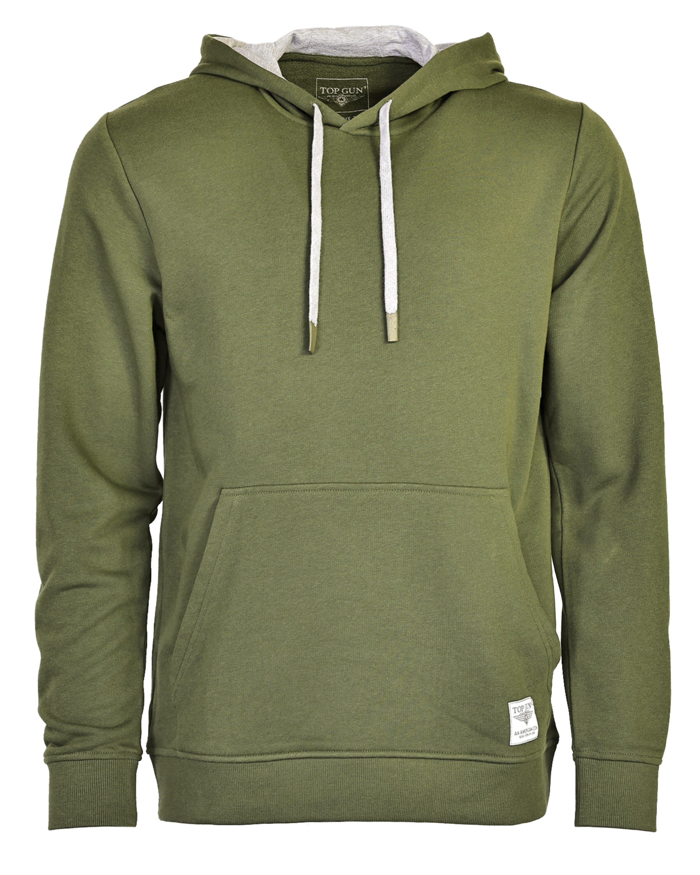 TOP GUN Sweatshirt in Groen: voorkant