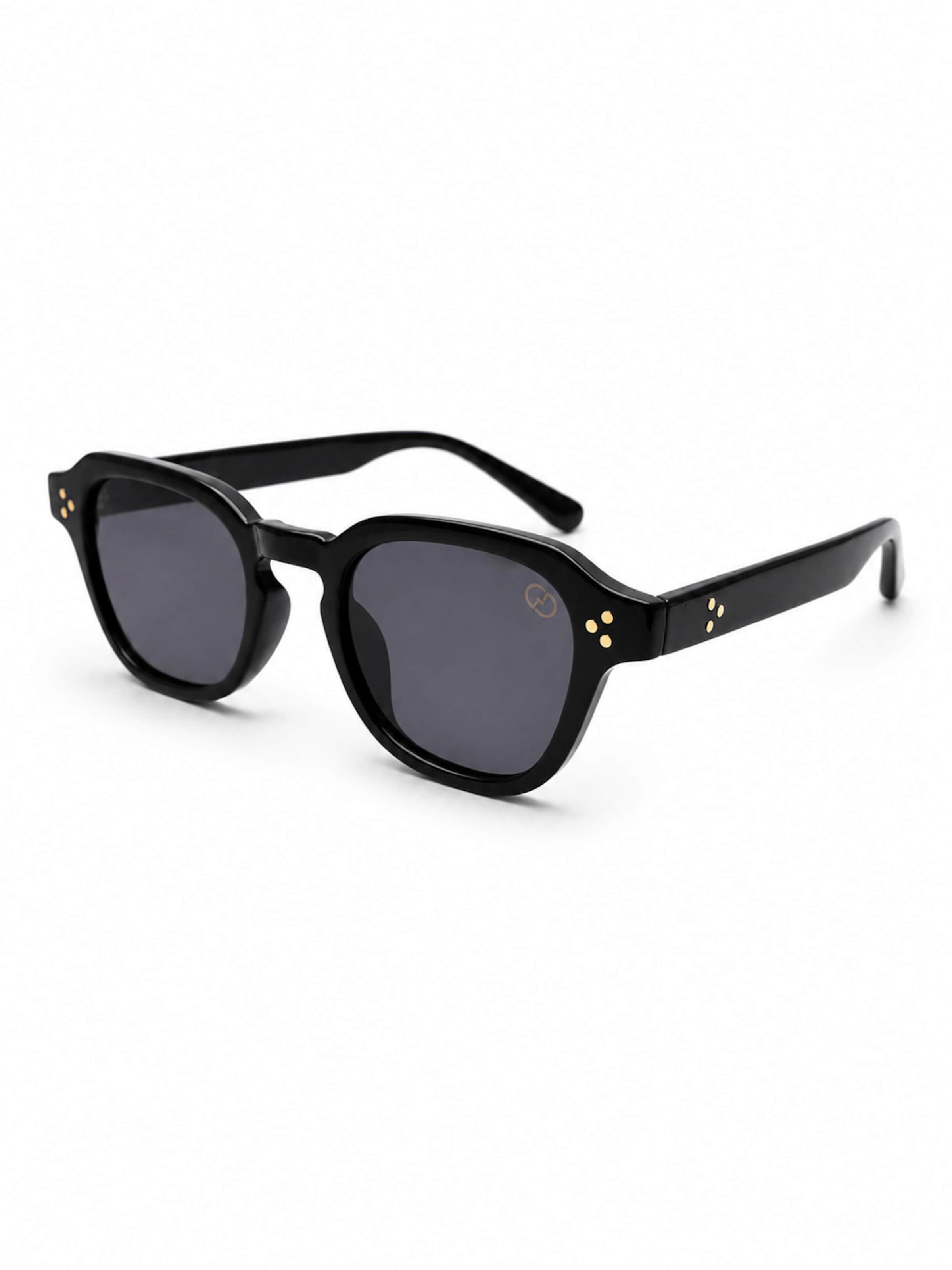 Lunettes de soleil 'Cirel' Gianni Kavanagh en noir : devant