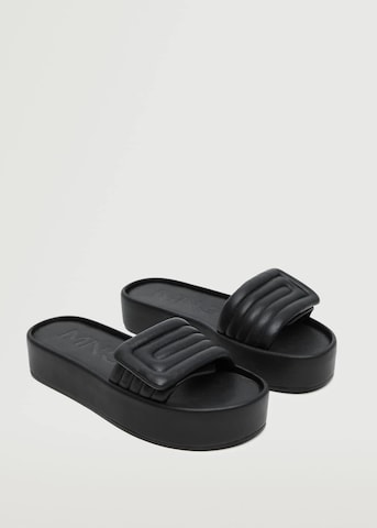 MANGO Mules 'Pat' in Black