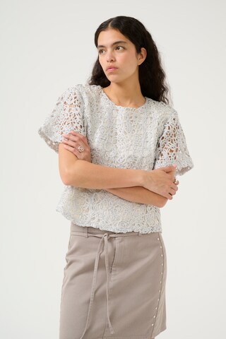KAREN BY SIMONSEN Top 'Undina' in Silber: Vorderseite