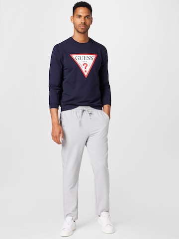 GUESS Sweatshirt 'Audley' in Blue
