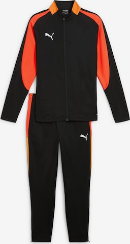 PUMA Tracksuit 'individualLiga' in Black: front
