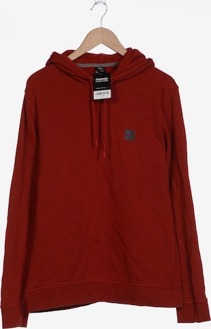 BOSS Black Sweatshirt & Zip-Up Hoodie in L in Brown: front