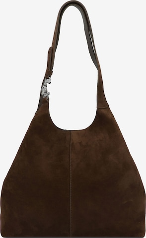 Coccinelle Schoudertas 'Easy' in Bruin: voorkant