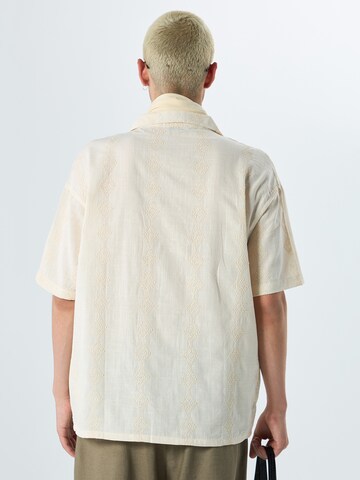 Comfort fit Camicia 'Taylor' di VAMOS CLO in beige