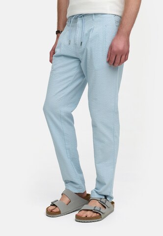 Regular Pantalon 'Webb' INDICODE JEANS en bleu