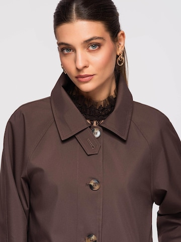 Ombre Übergangsmantel‌‌‌‌‌‌‌‌ in Braun