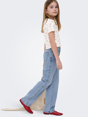 ONLY GIRLSWide Leg/ Široke nogavice Traperice 'KOGBlair' - plava boja