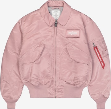 ALPHA INDUSTRIES Between-Season Jacket 'Heritage' in Pink: front