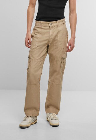 Pegador Regular Cargo jeans in Beige: front