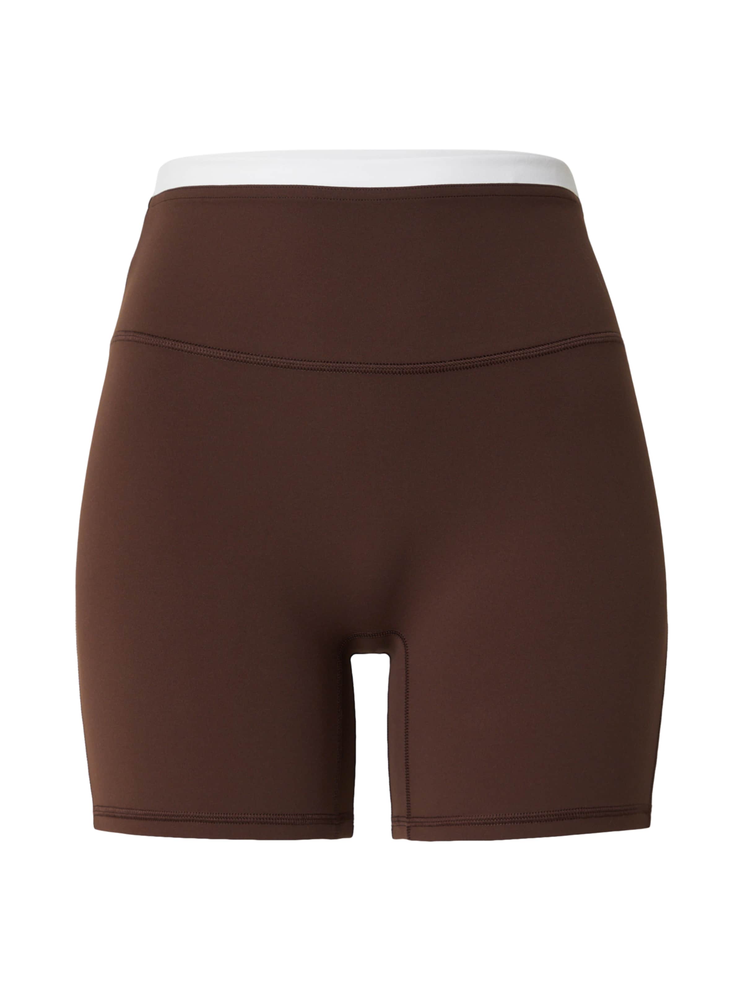 Regular Leggings 'STUDIOFLEX' de la Abercrombie & Fitch pe maro: față