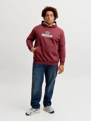 JACK & JONES Sweatshirt in Red