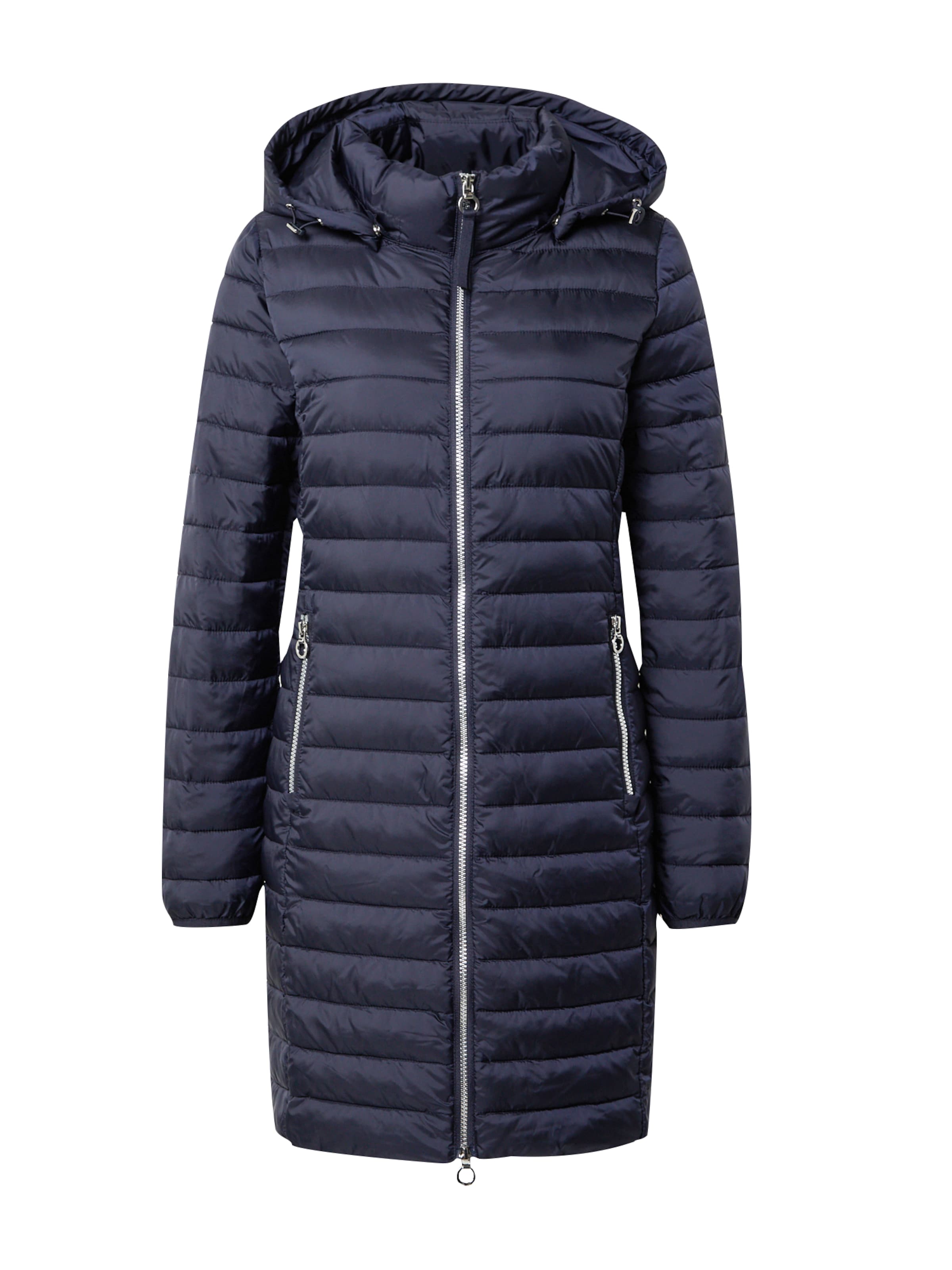 s.Oliver Tussenmantel in Blauw: voorkant