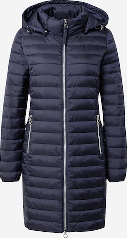 s.Oliver Between-Seasons Coat in Blue: front