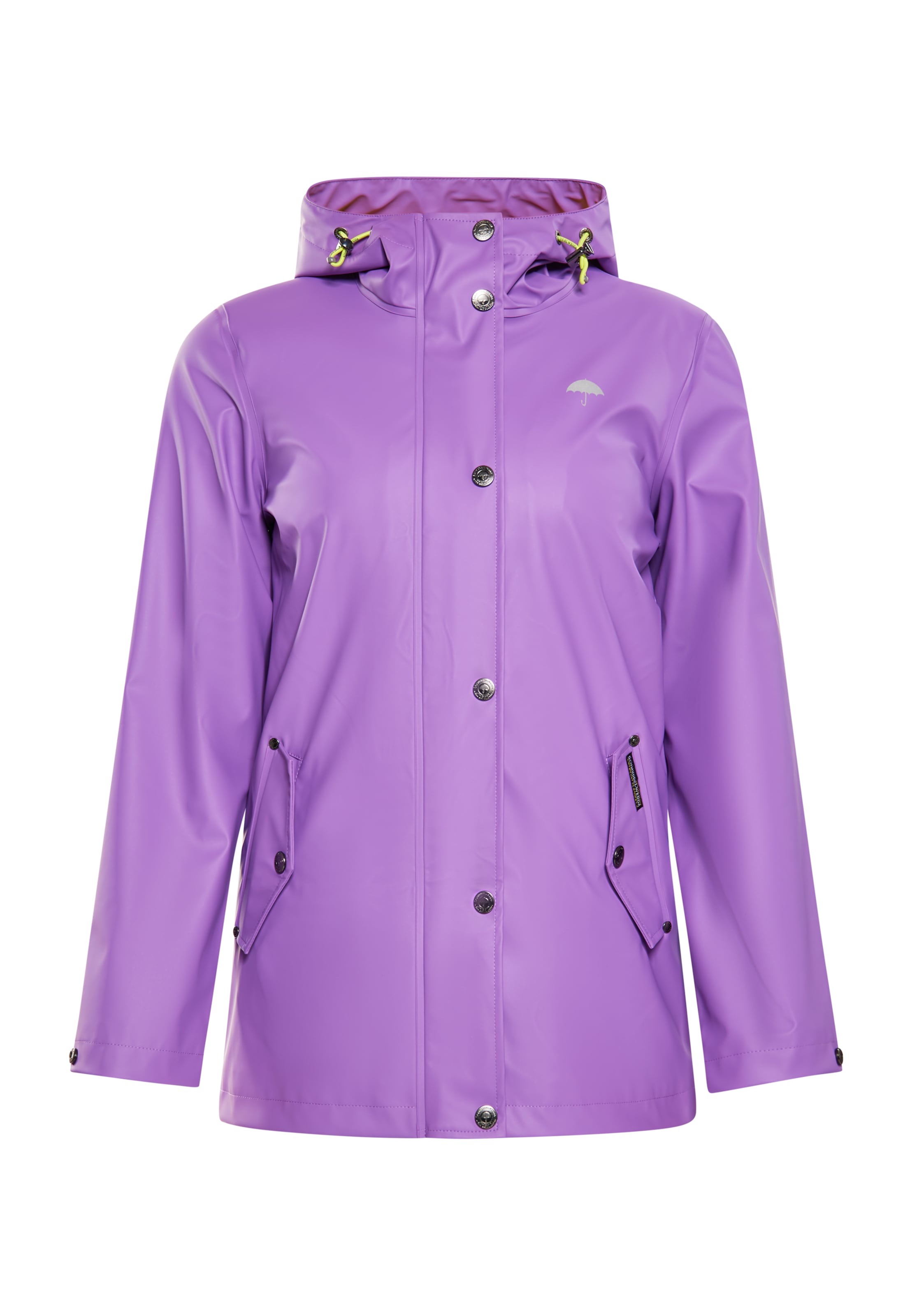 Schmuddelwedda Funktionsjacke in Lila: Vorderseite