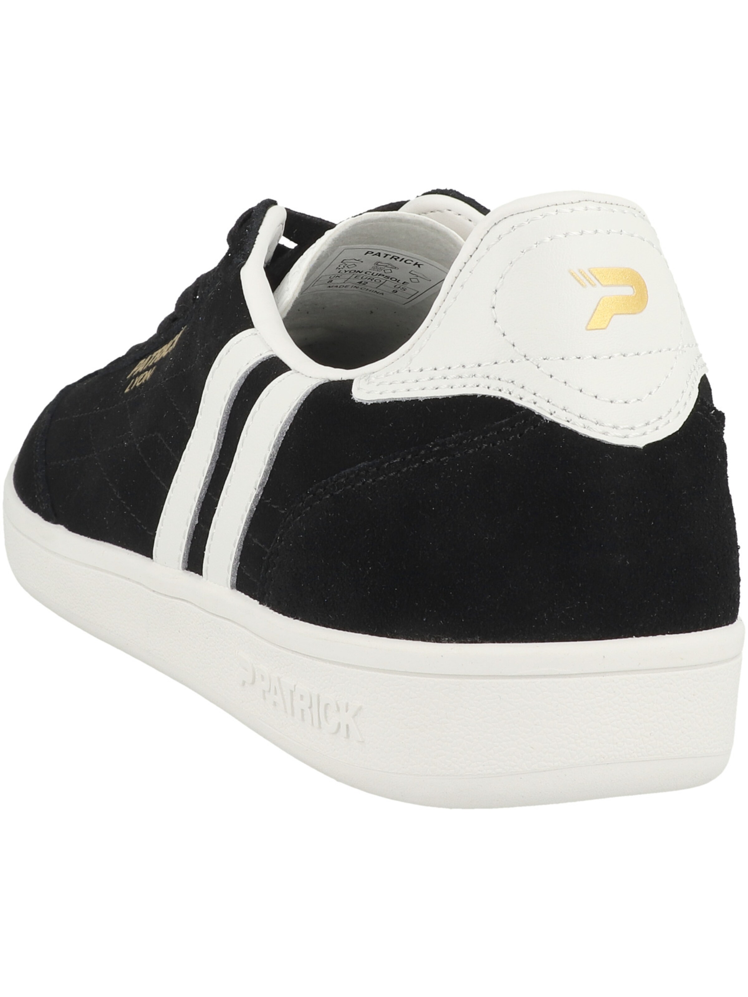 Patrick Platform trainers 'Lyon' in Black