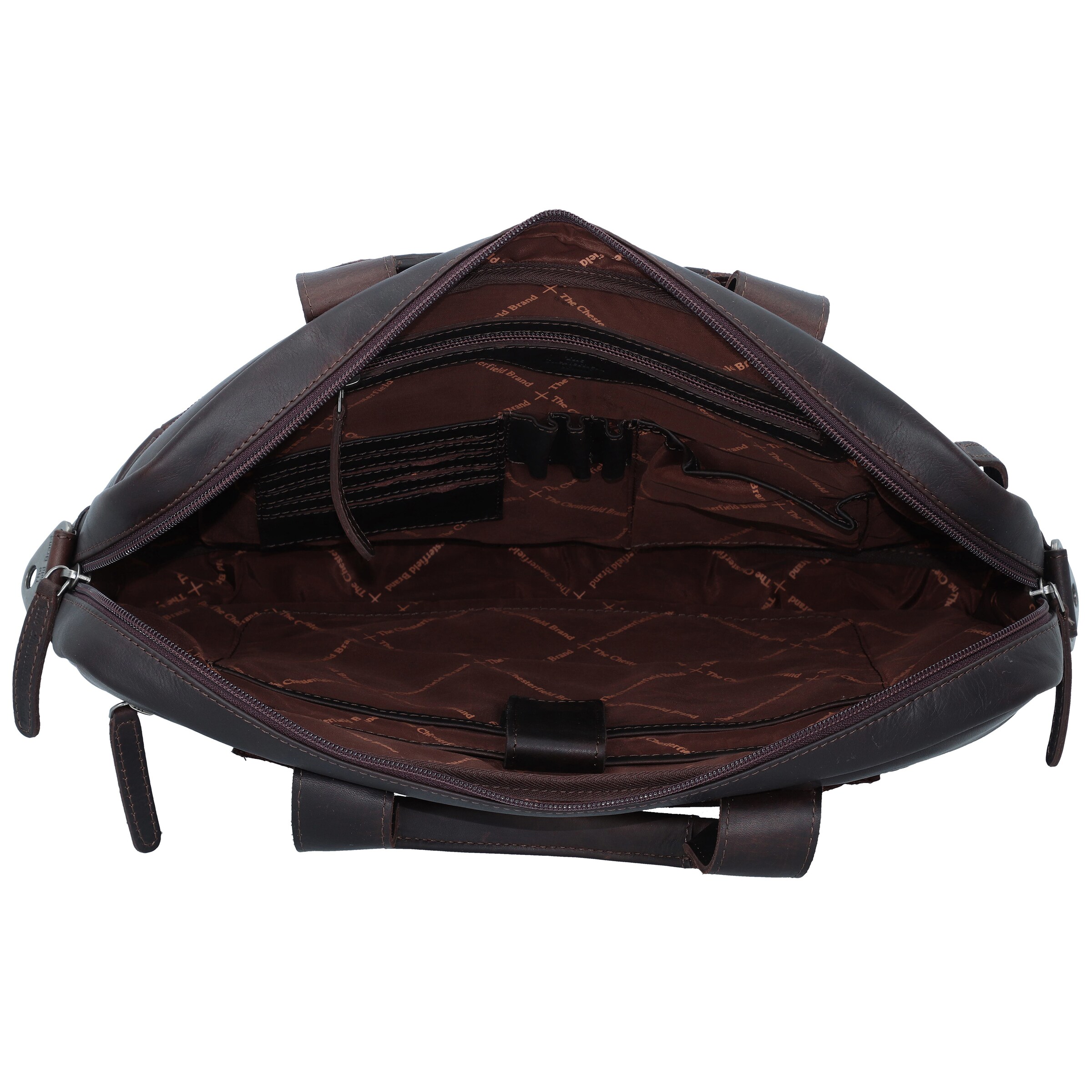 The Chesterfield Brand Aktentas 'Calvi ' in Zwart