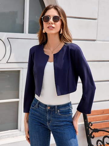 Yesfashion Marynarka w kolorze niebieski