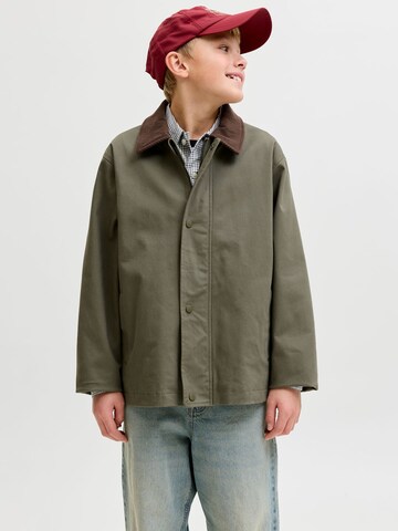 Jack & Jones Junior Übergangsjacke in Grün: Vorderseite