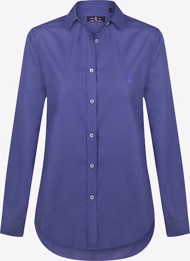 Jimmy Sanders Bluse in royalblau, Produktansicht