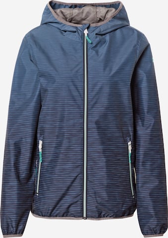 KILLTEC Outdoor Jacket 'Trin' in Blue: front