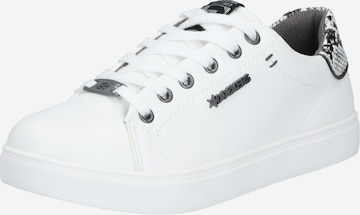 Sneaker bassa di Dockers by Gerli in bianco: frontale