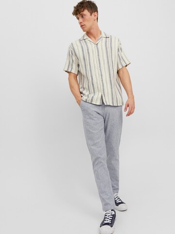 JACK & JONES Regular Chinobyxa 'STACE PALMA' i blå