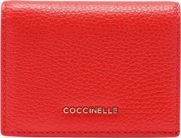 Portamonete 'COCCINELLE METALLIC' di Coccinelle in rosso: frontale