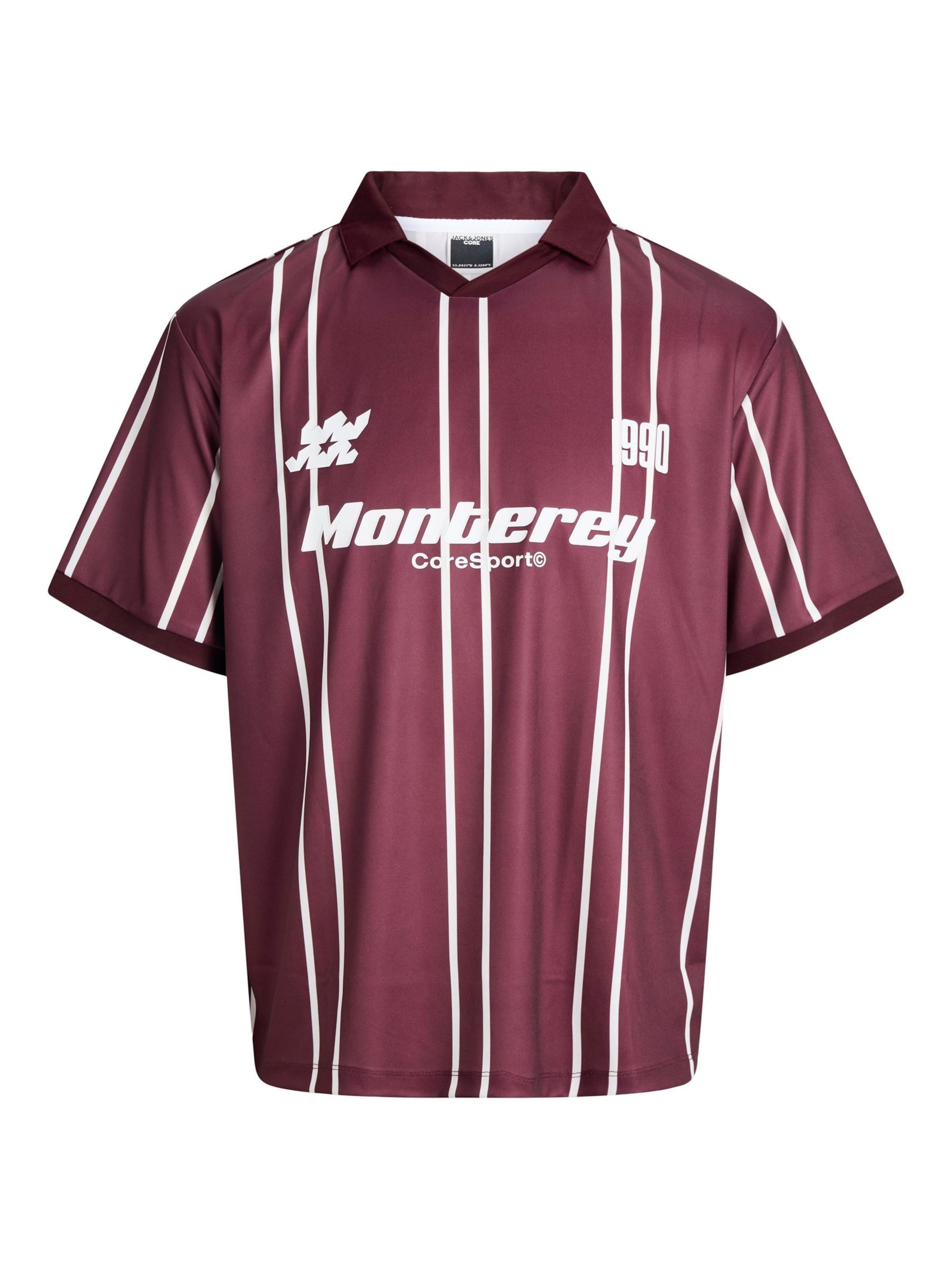 Jack & Jones Plus - Camiseta en rojo: frente