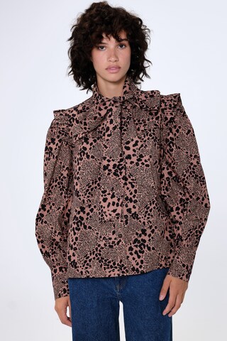 Aligne Blouse 'Genna' in Roze: voorkant