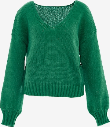 MYMO Sweater in Green: front