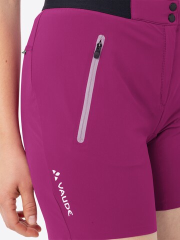 VAUDE Skinny Outdoor trousers 'Scopi II' in Pink