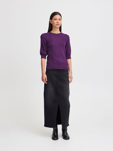 ICHI - Pullover 'Boston' em roxo