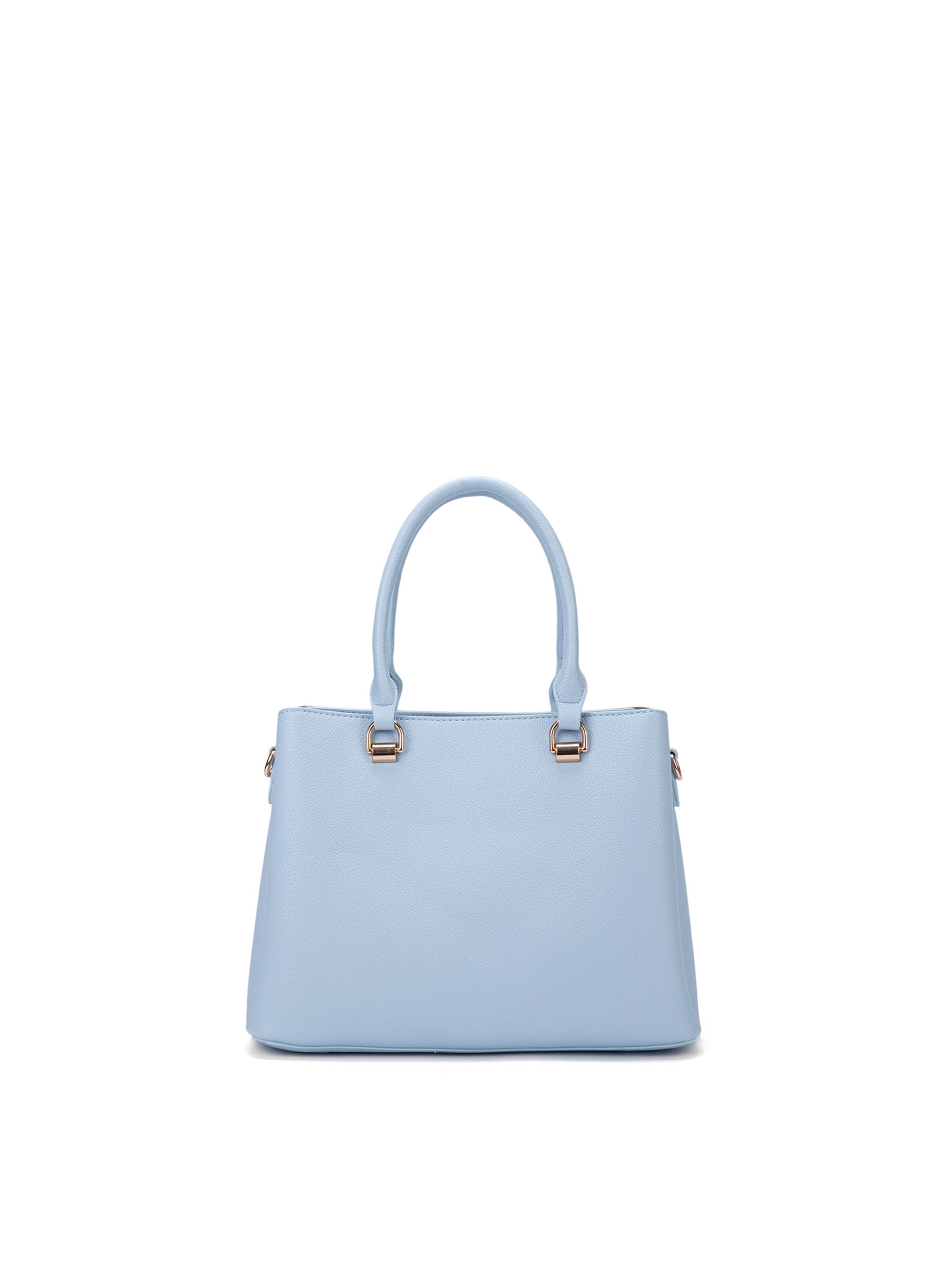 Borsa a mano 'Borsa a Mano Vegan Leather Diana & Co Firenze - Zip e Tracolla Rimovibile' di Diana&Co. in blu