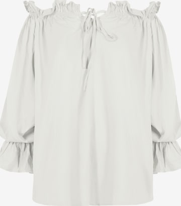 Imily BelaBluza - bijela boja: prednji dio